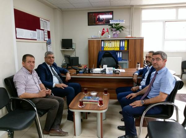 Ak Parti Kızıltepe  İlçe Başkanımız Sayın Mehmet Aydın Yücedağ Okulumuzu ziyaret etti.